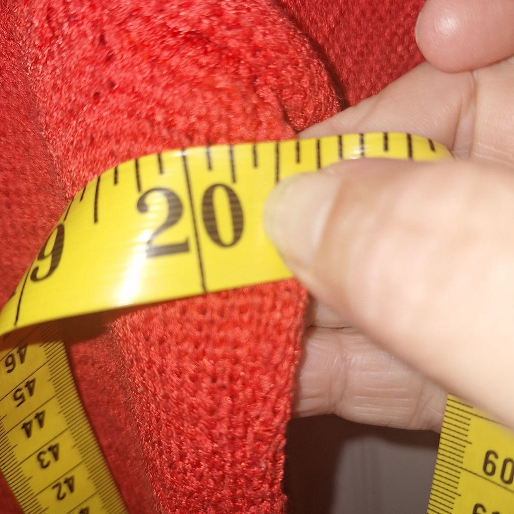 Susan Bristol Red Turtleneck Short Sleeve Sweater - Picture 7 of 7